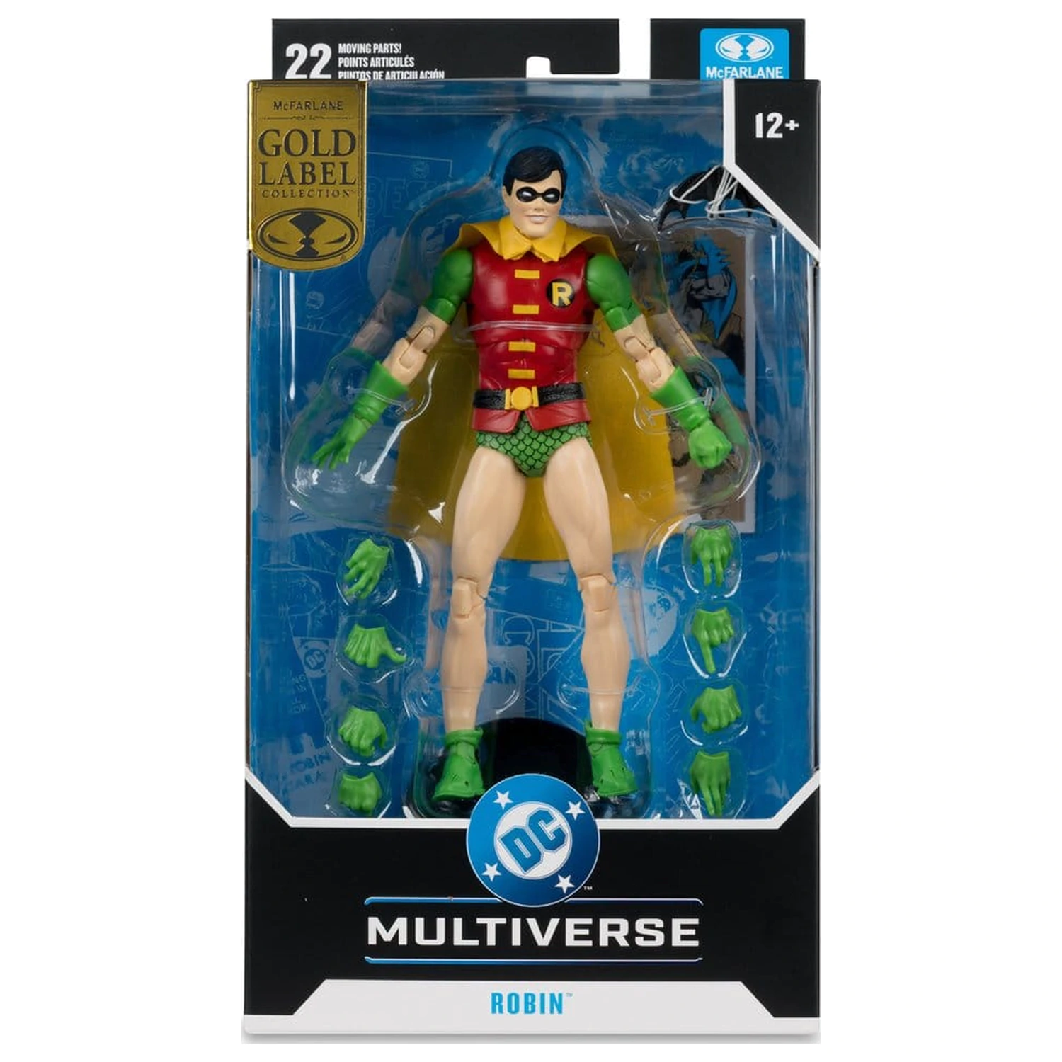 DC Multiverse akcijska figura Robin (Silver Age) (Gold Label) 17 cm fotografija proizvoda