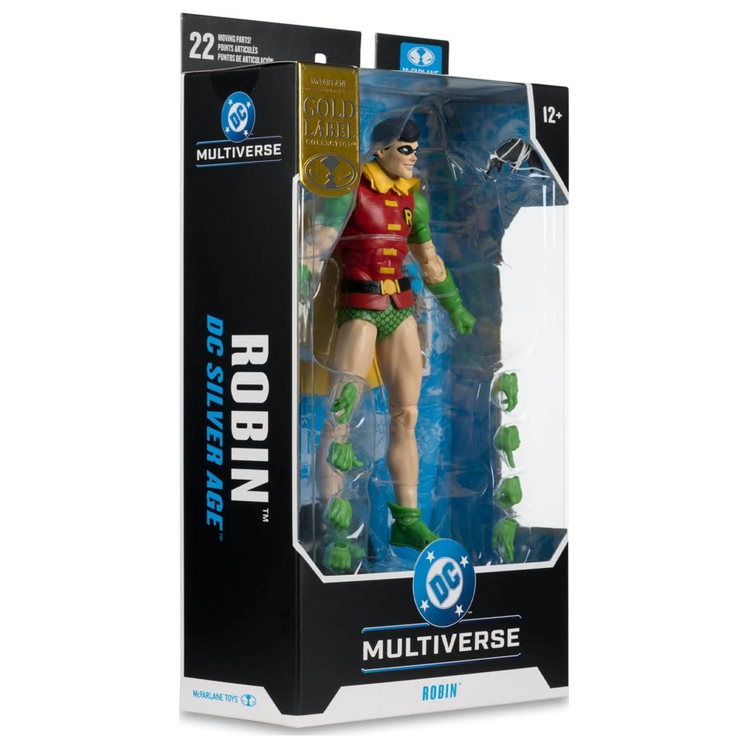 DC Multiverse akcijska figura Robin (Silver Age) (Gold Label) 17 cm fotografija proizvoda
