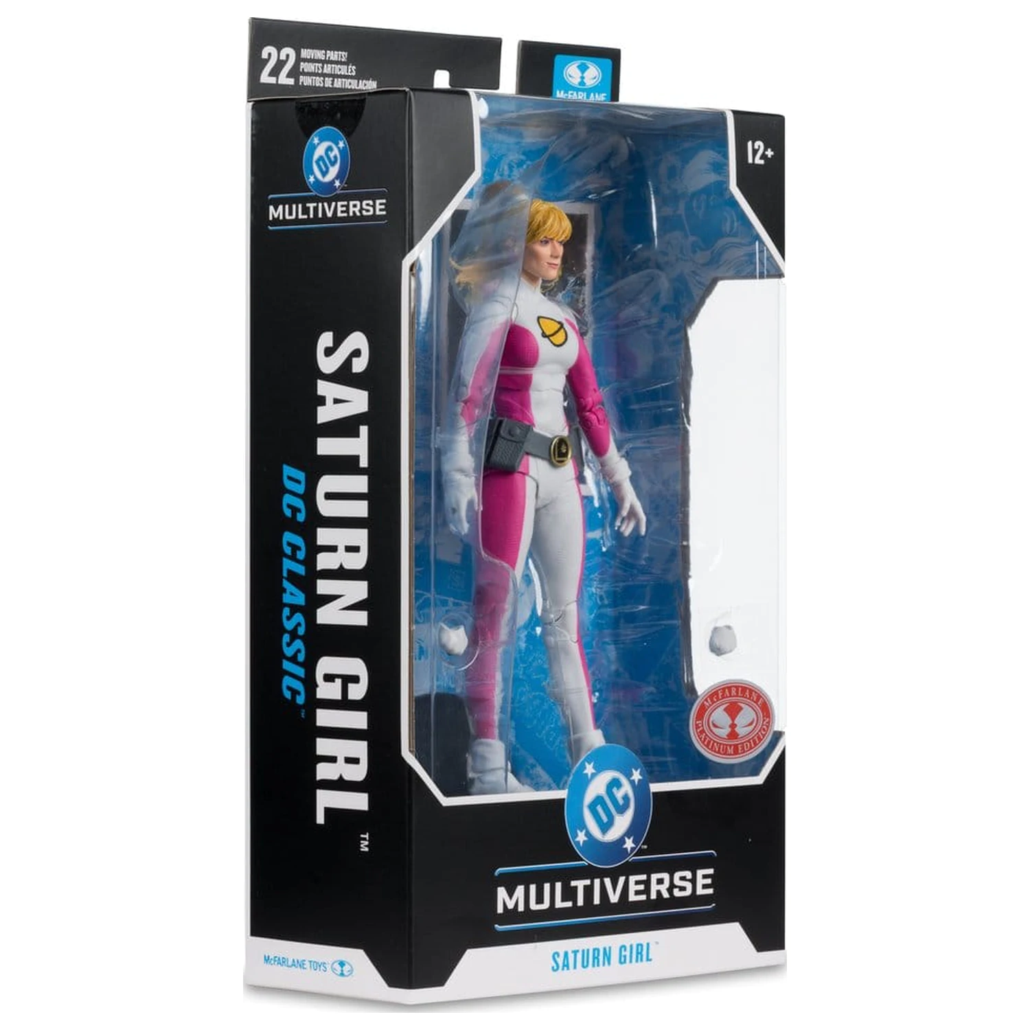 DC Multiverse Akcijska figura Saturn Girl (DC Classic) (Red Platinum Edition) 18 cm fotografija proizvoda