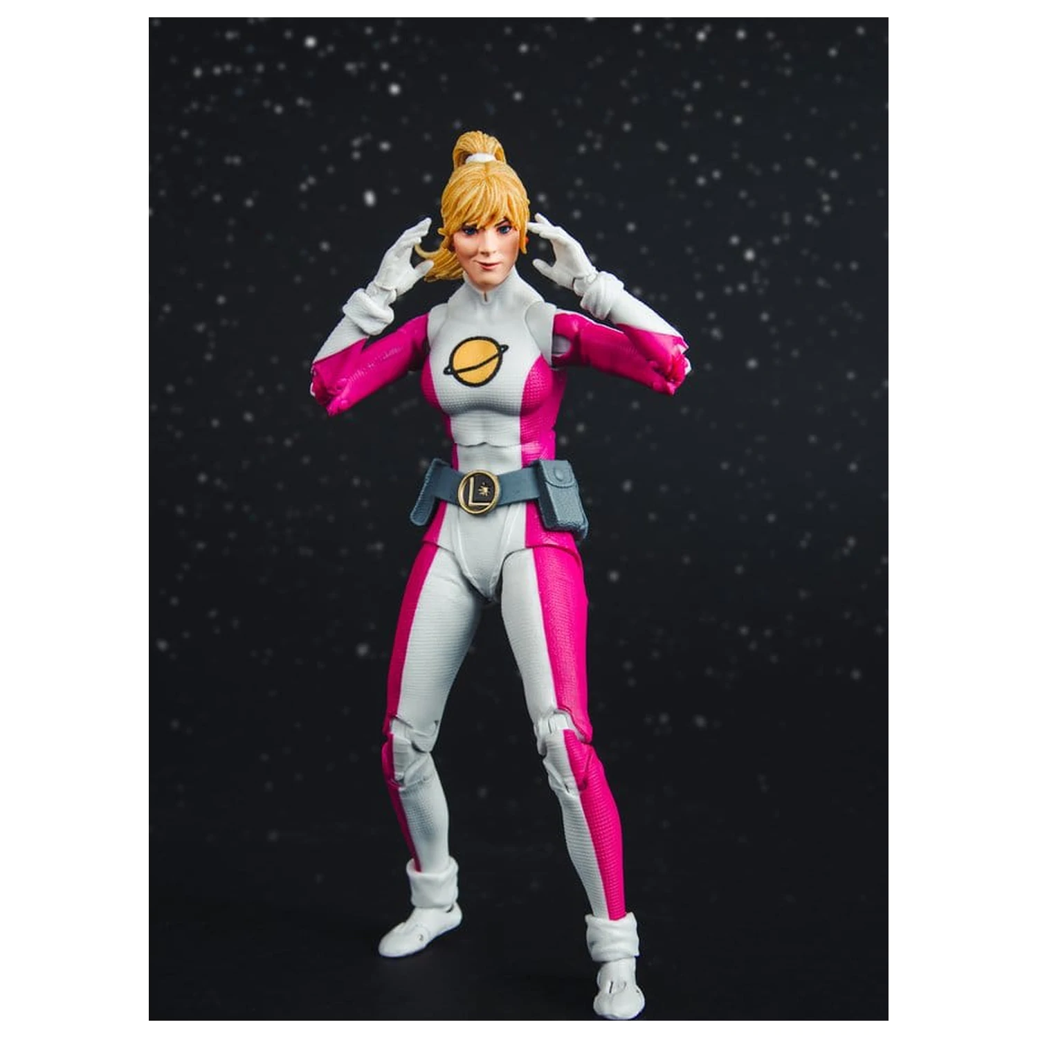 DC Multiverse Akcijska figura Saturn Girl (DC Classic) (Red Platinum Edition) 18 cm fotografija proizvoda