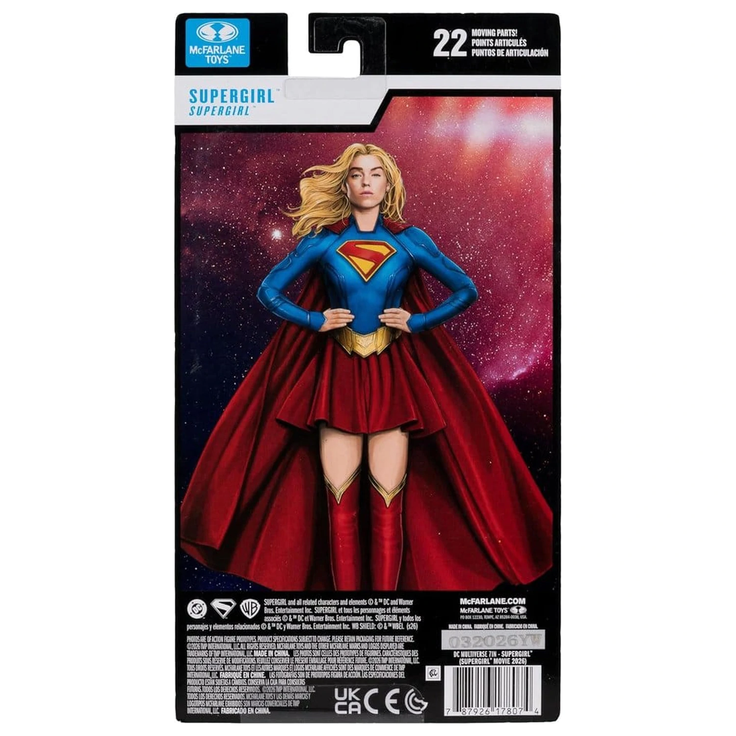 DC Multiverse akcijska figura Supergirl (Hero Costume) (Supergirl Movie 2026) 18 cm fotografija proizvoda