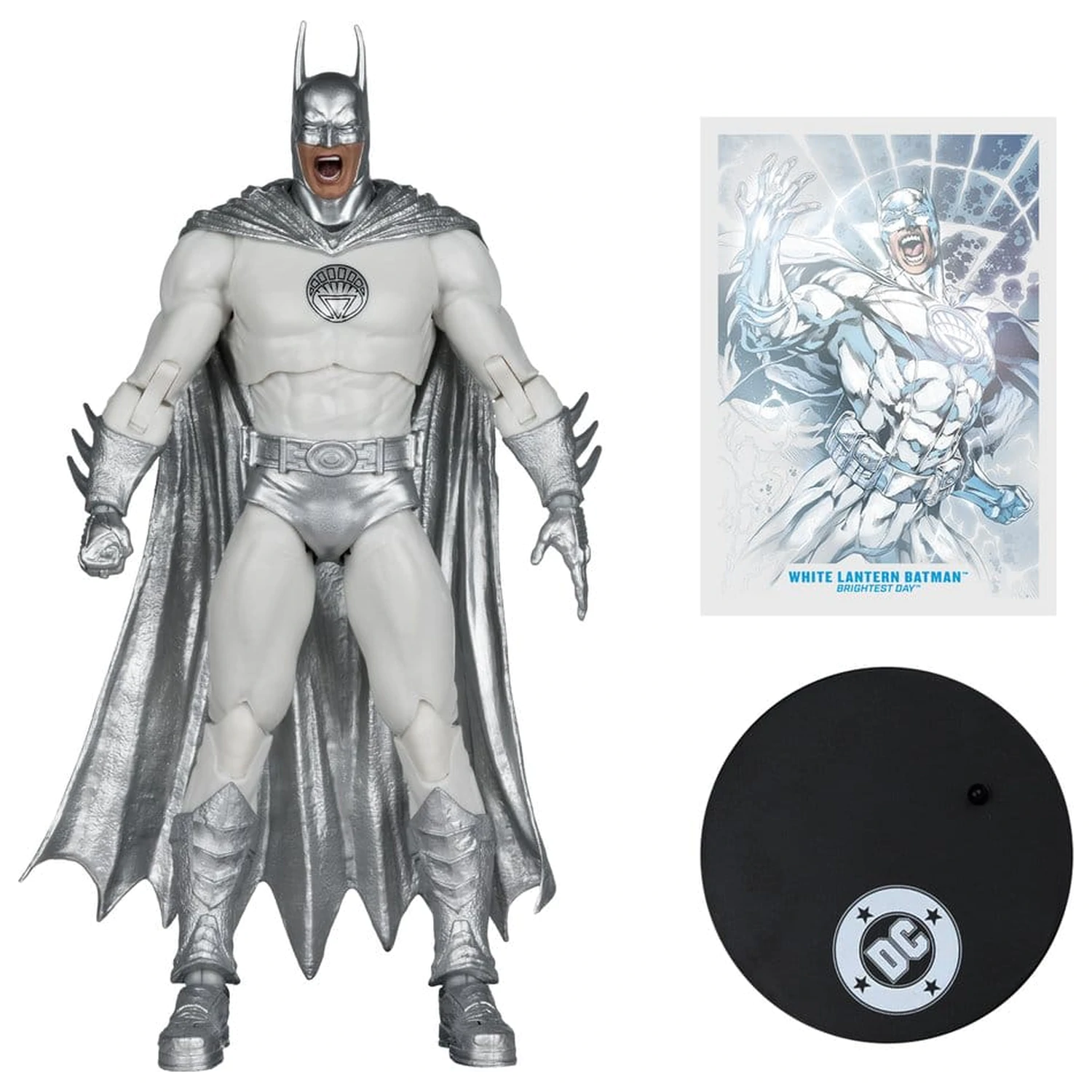 DC Multiverse Akcijska figura White Lantern Batman (Brightest Day) (Red Platinum Edition) 18 cm fotografija proizvoda