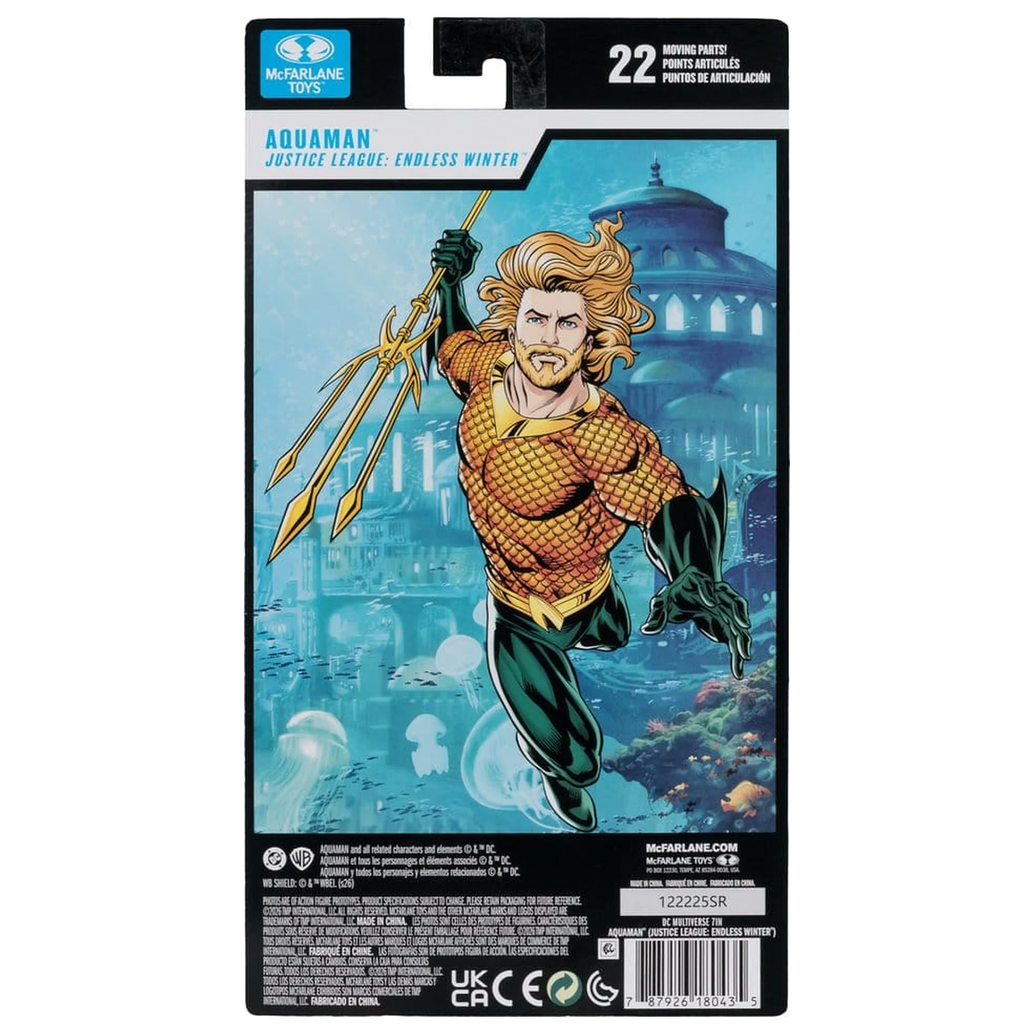 DC Multiverse akcijska figura Aquaman (Endless Winter) (Blister Card) 18 cm fotografija proizvoda