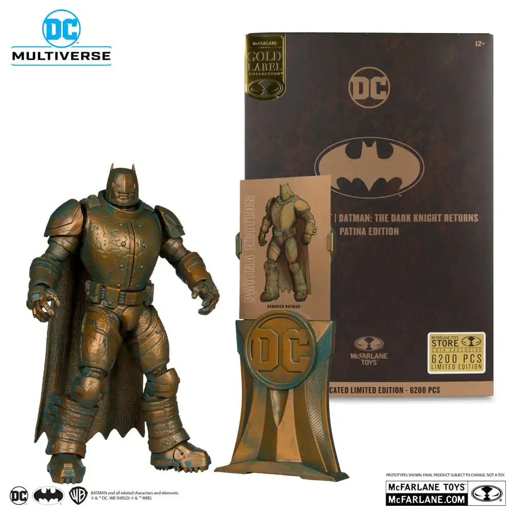 DC Multiverse akcijska figura Armored Batman (Batman: The Dark Knight Returns) Patina Edition (Gold Label) 18 cm fotografija proizvoda