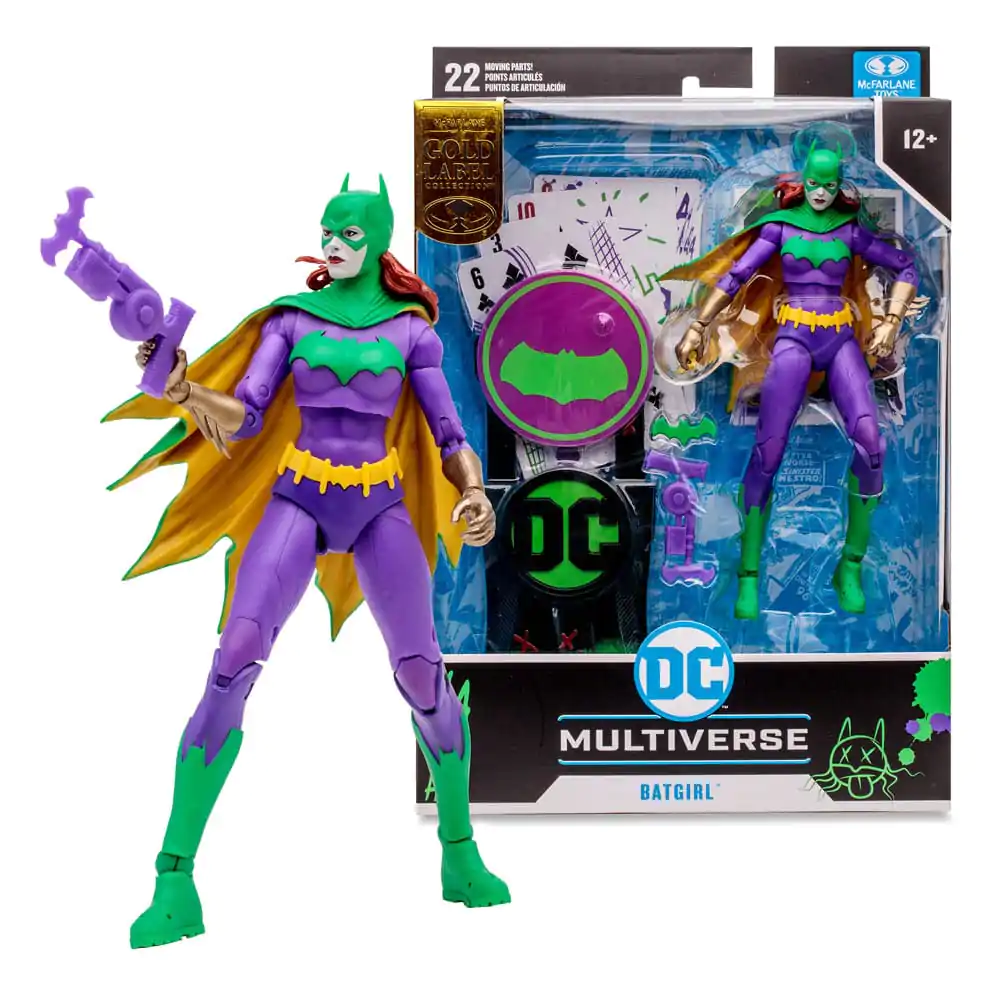 DC Multiverse akcijska figura Batgirl Jokerized (Three Jokers) (Gold Label) 18 cm fotografija proizvoda