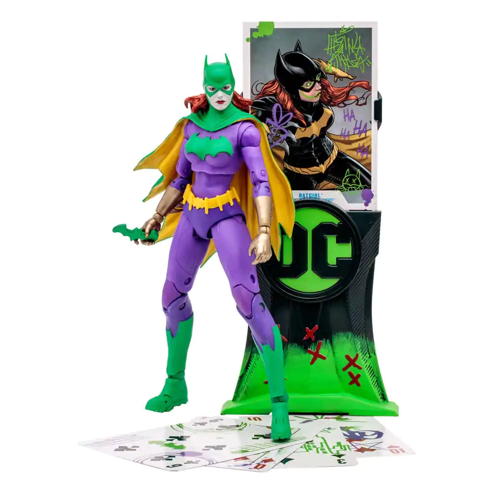 DC Multiverse akcijska figura Batgirl Jokerized (Three Jokers) (Gold Label) 18 cm fotografija proizvoda