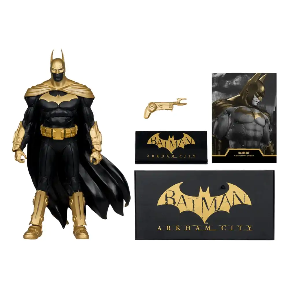 DC Multiverse Akcijska figura Batman (Arkham City) Knightmare Edition (Gold Label) 19 cm fotografija proizvoda