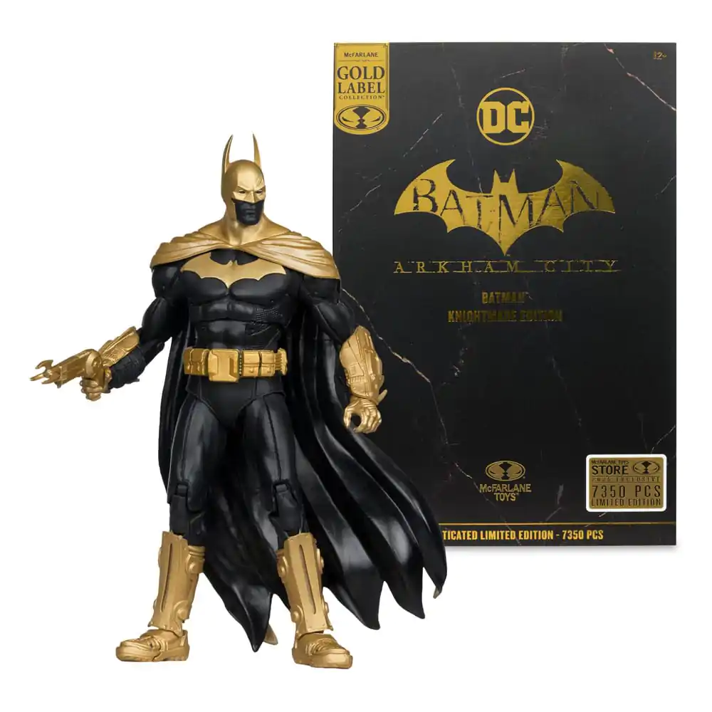 DC Multiverse Akcijska figura Batman (Arkham City) Knightmare Edition (Gold Label) 19 cm fotografija proizvoda