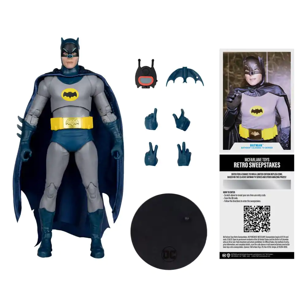 DC Multiverse akcijska figura Batman (Batman: Classic TV Series) 18 cm fotografija proizvoda