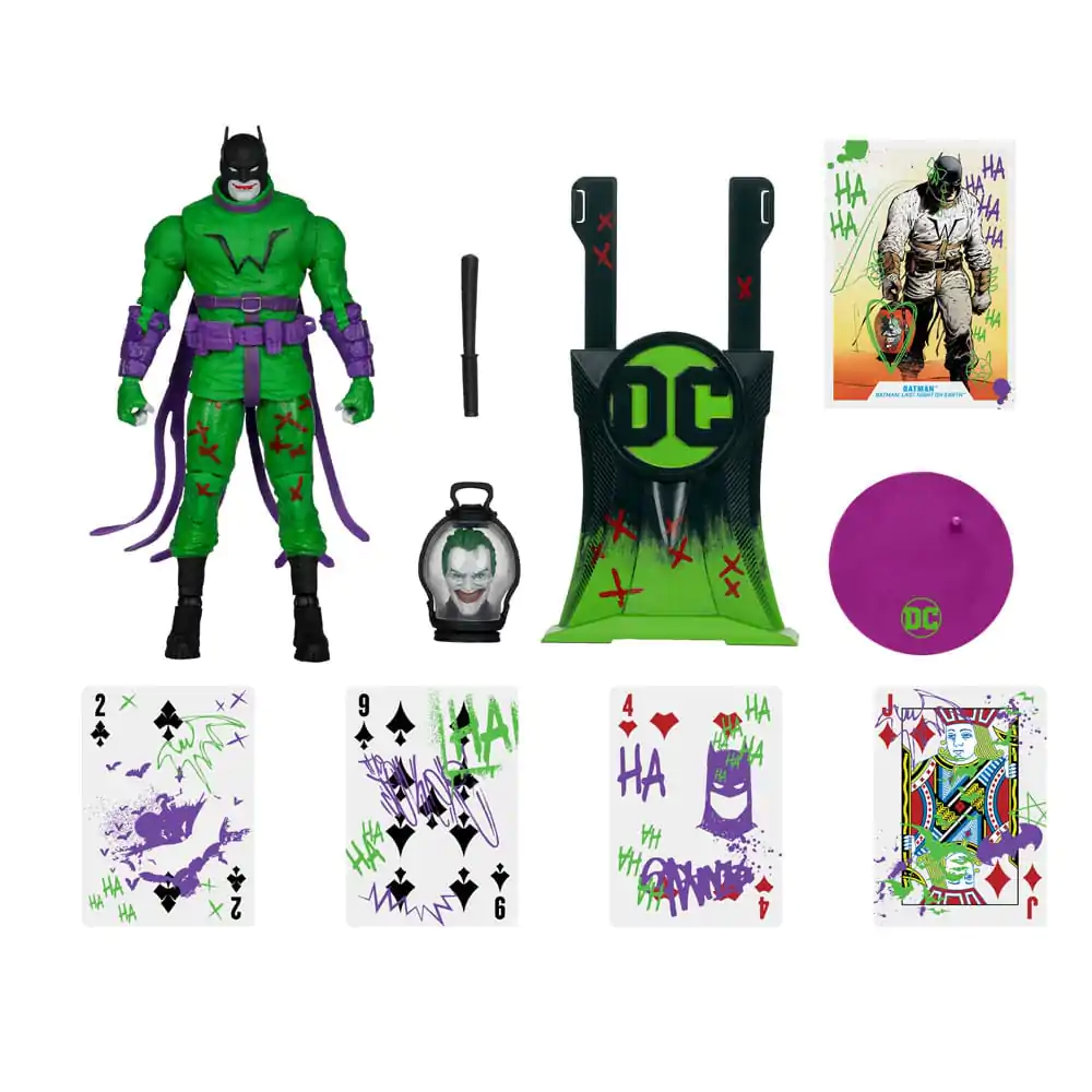 DC Multiverse akcijska figura Batman (Batman: Last Knight on Earth) Jokerized (Gold Label) 18 cm fotografija proizvoda