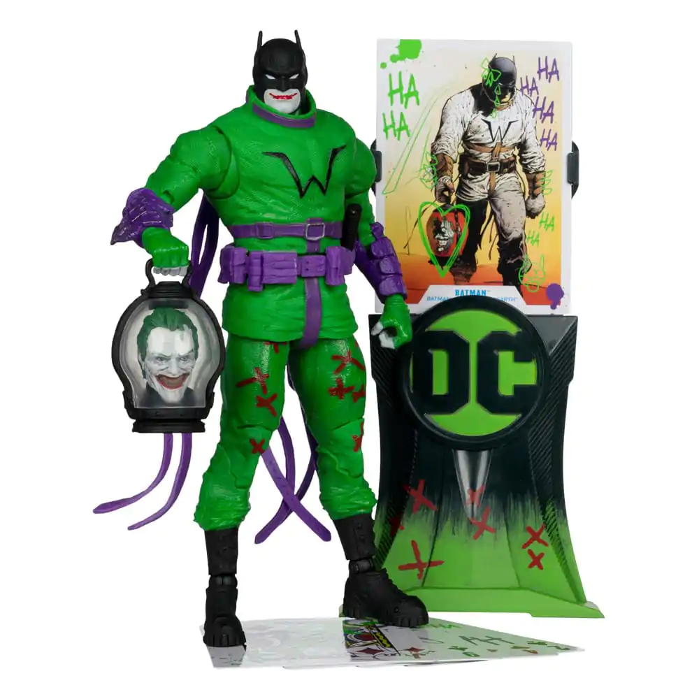 DC Multiverse akcijska figura Batman (Batman: Last Knight on Earth) Jokerized (Gold Label) 18 cm fotografija proizvoda