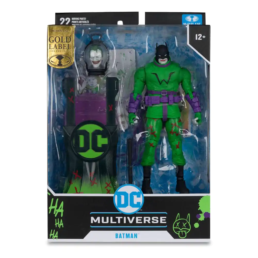 DC Multiverse akcijska figura Batman (Batman: Last Knight on Earth) Jokerized (Gold Label) 18 cm fotografija proizvoda