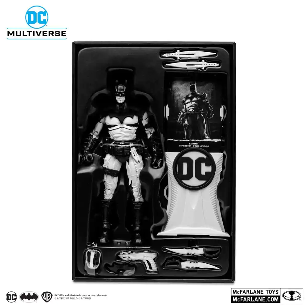 DC Multiverse akcijska figura Batman by Todd McFarlane Sketch Edition (Gold Label) 18 cm fotografija proizvoda