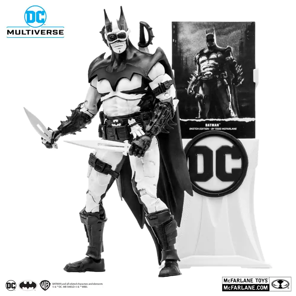 DC Multiverse akcijska figura Batman by Todd McFarlane Sketch Edition (Gold Label) 18 cm fotografija proizvoda