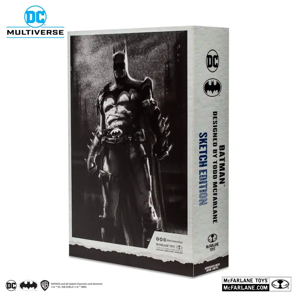 DC Multiverse akcijska figura Batman by Todd McFarlane Sketch Edition (Gold Label) 18 cm fotografija proizvoda