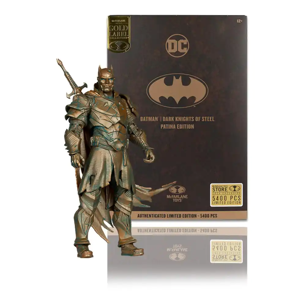 DC Multiverse Akcijska figura Batman (Dark Knights of Steel) (Gold Label) 18 cm fotografija proizvoda