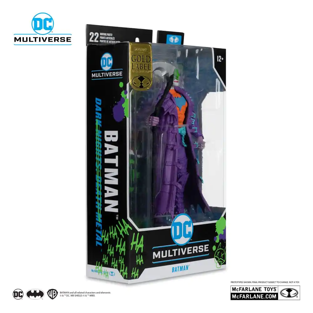 DC Multiverse akcijska figura Batman (Dark Nights: Death Metal) Jokerized (Gold Label) 18 cm fotografija proizvoda