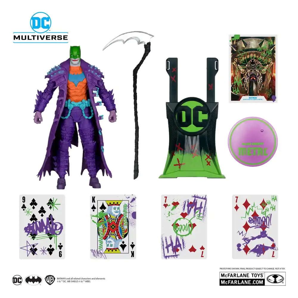 DC Multiverse akcijska figura Batman (Dark Nights: Death Metal) Jokerized (Gold Label) 18 cm fotografija proizvoda