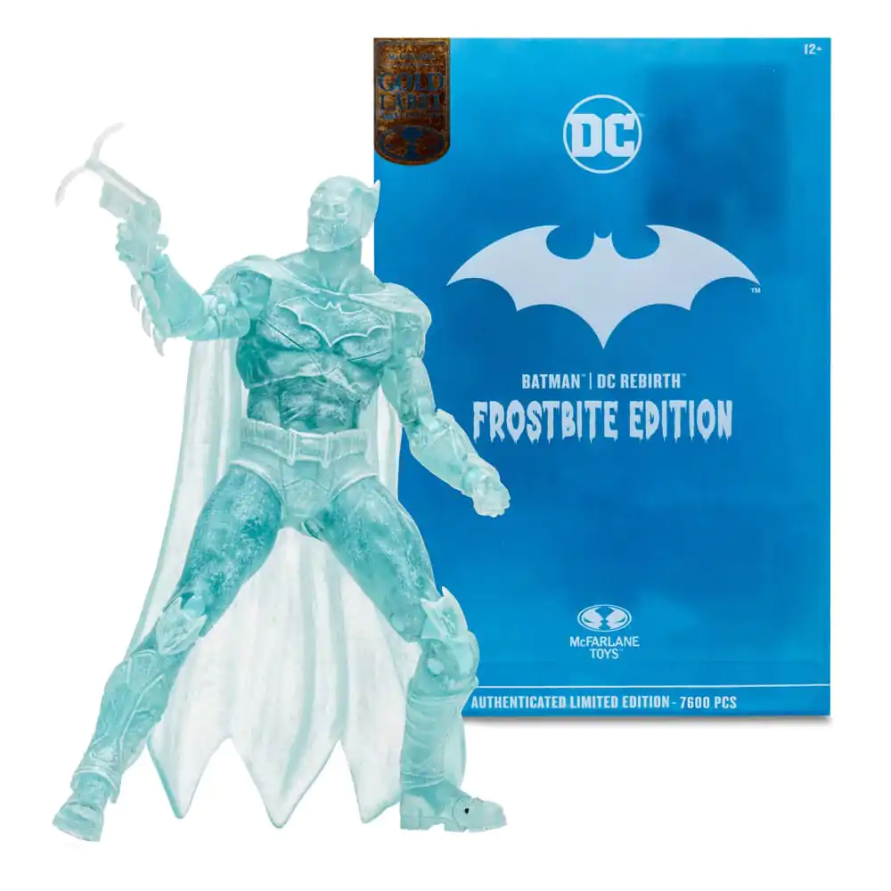 DC Multiverse akcijska figura Batman (DC Rebirth) Frostbite Edition (Gold Label) 18 cm fotografija proizvoda