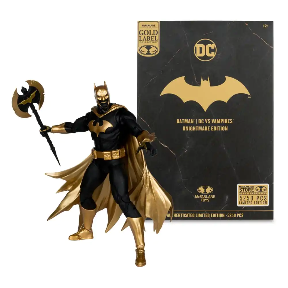 DC Multiverse akcijska figura Batman (DC vs Vampires) Knightmare Edition (Gold Label) 18 cm fotografija proizvoda