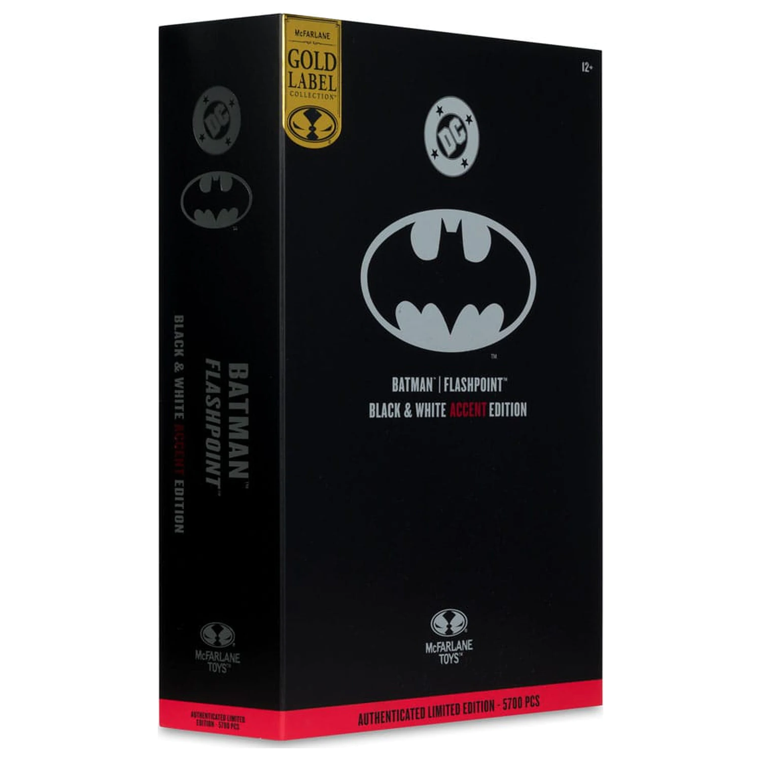 DC Multiverse Akcijska figura Batman (Flashpoint) (Black & White Accent Edition) (Gold Label) 18 cm fotografija proizvoda