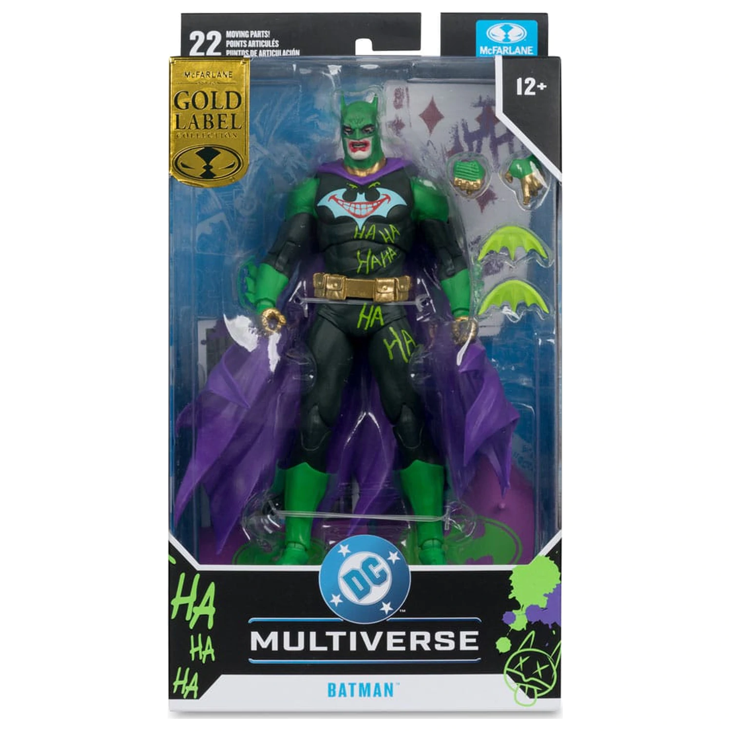 DC Multiverse akcijska figura Batman (Joker War) (Jokerized) (Gold Label) 18 cm fotografija proizvoda