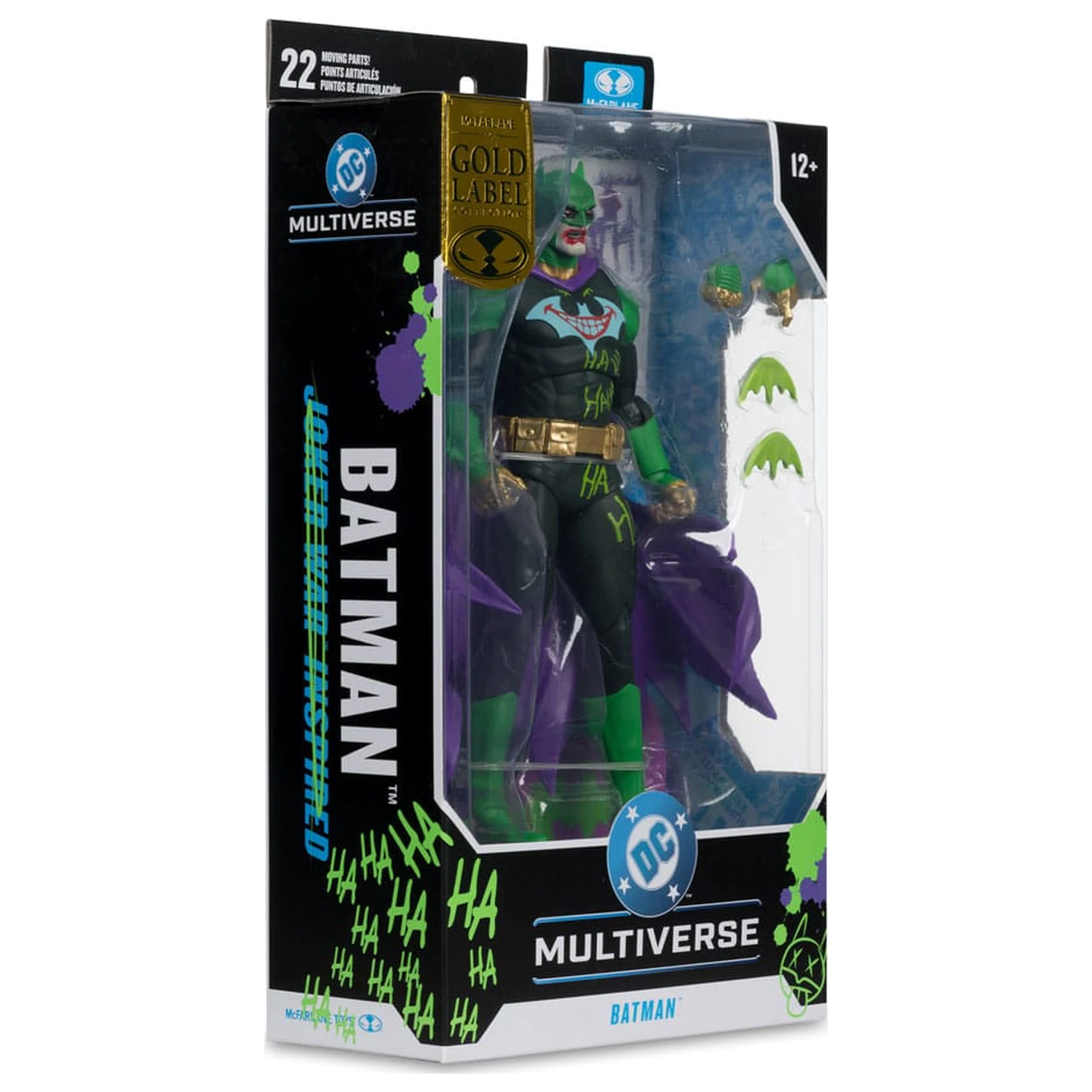 DC Multiverse akcijska figura Batman (Joker War) (Jokerized) (Gold Label) 18 cm fotografija proizvoda