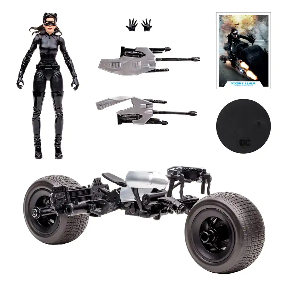 DC Multiverse Vozilo Batpod sa Catwoman (The Dark Knight Rises) fotografija proizvoda