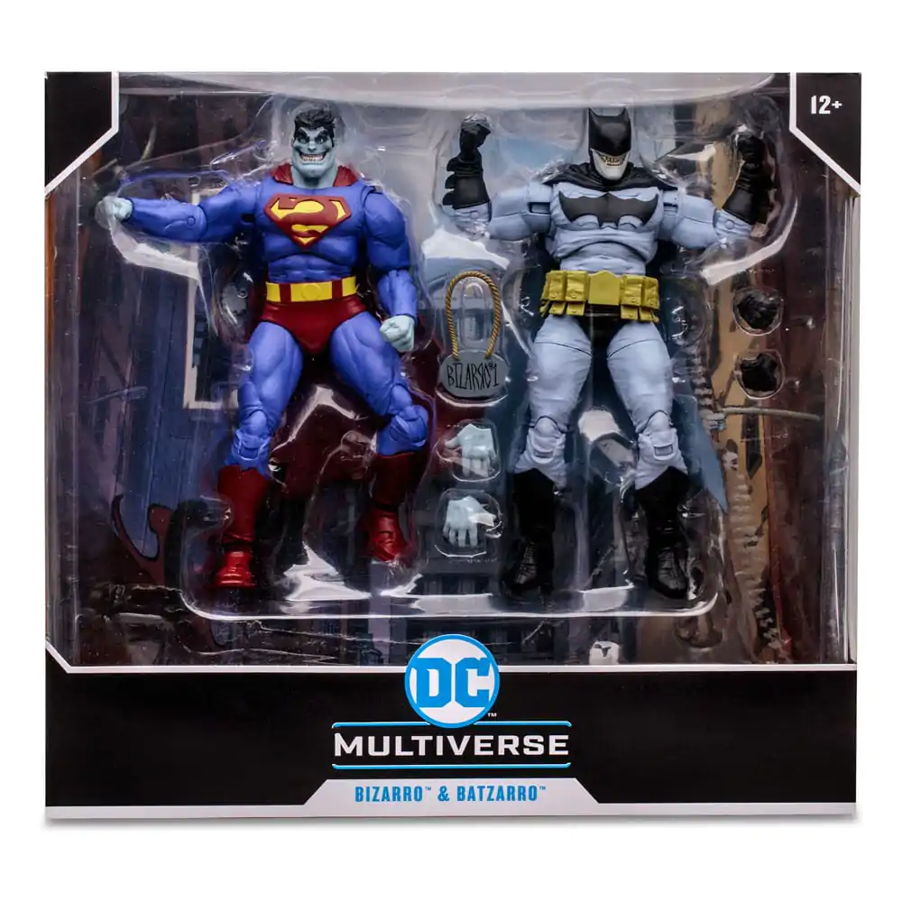 DC Multiverse akcijska figura 2-Pack Bizarro & Batzarro 18 cm fotografija proizvoda