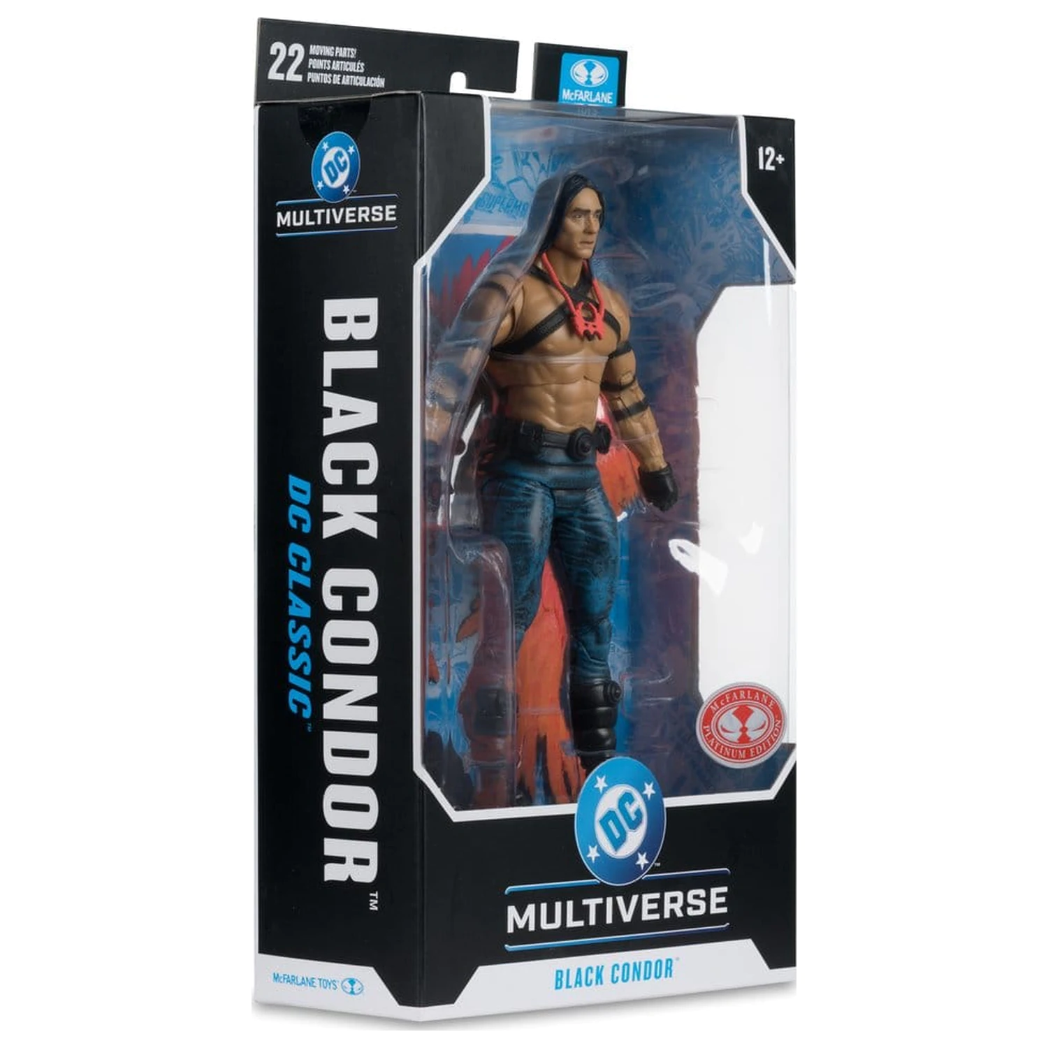 DC Multiverse Akcijska figura Black Condor (DC Classic) (Red Platinum Edition) 27 cm fotografija proizvoda