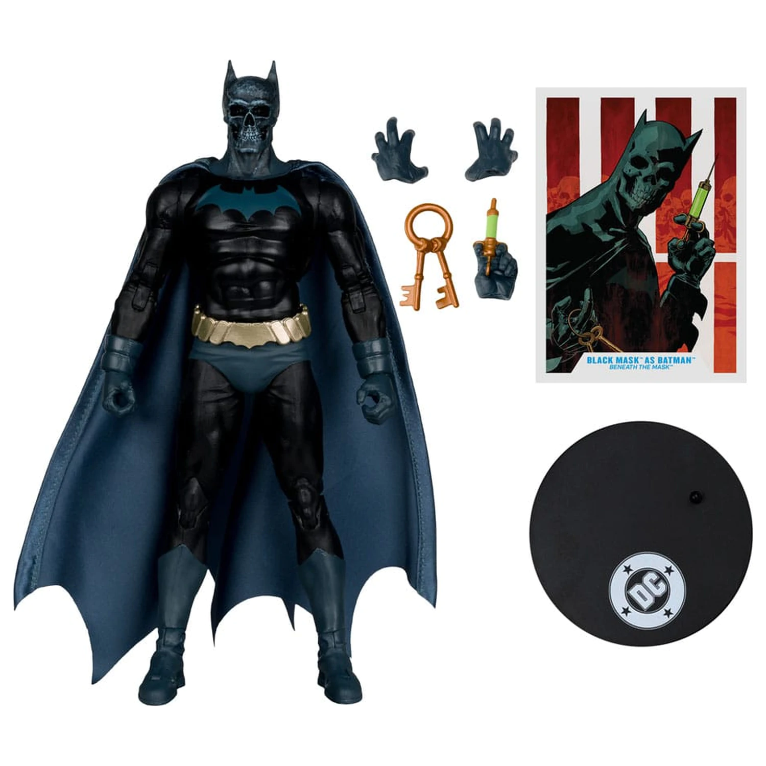 DC Multiverse figura Black Mask kao Batman (Beneath the Mask) 18 cm fotografija proizvoda