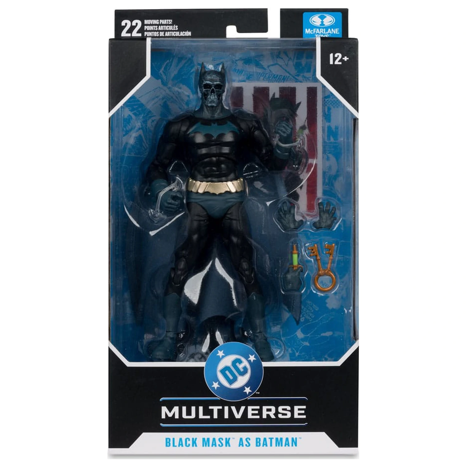 DC Multiverse figura Black Mask kao Batman (Beneath the Mask) 18 cm fotografija proizvoda