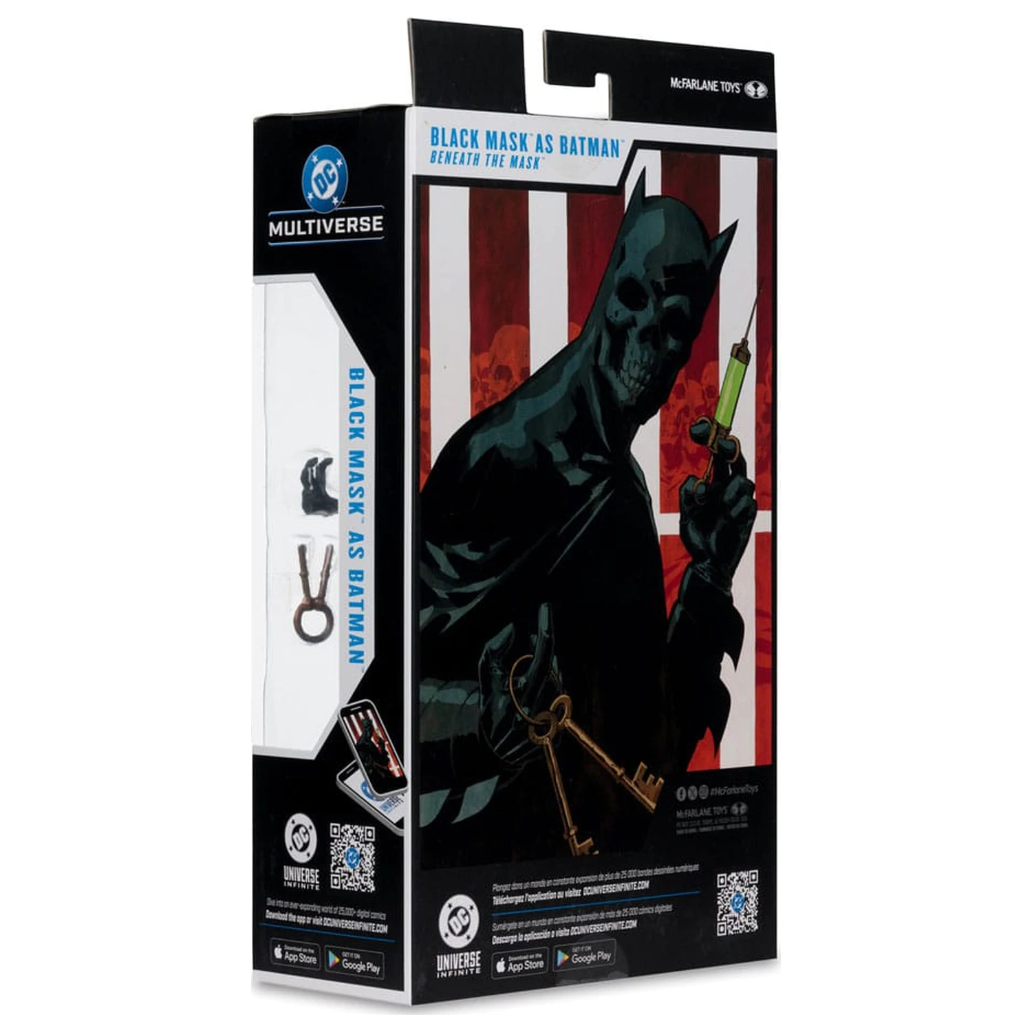 DC Multiverse figura Black Mask kao Batman (Beneath the Mask) 18 cm fotografija proizvoda