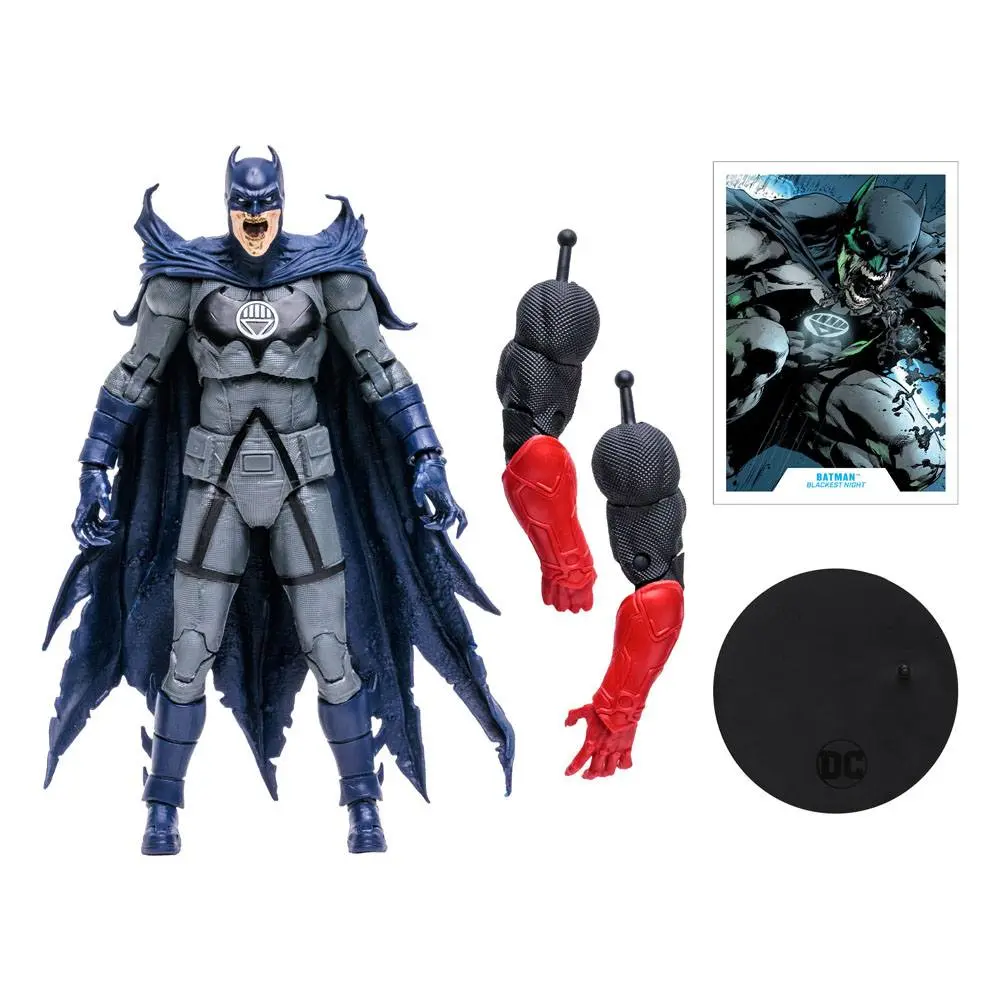 DC Multiverse Build A akcijska figura Batman (Blackest Night) 18 cm fotografija proizvoda