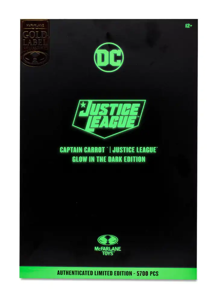 DC Multiverse akcijska figura Kapetan Mrkva (Justice League Incarnate) Glow In The Dark Edition (Gold Label) 18 cm fotografija proizvoda