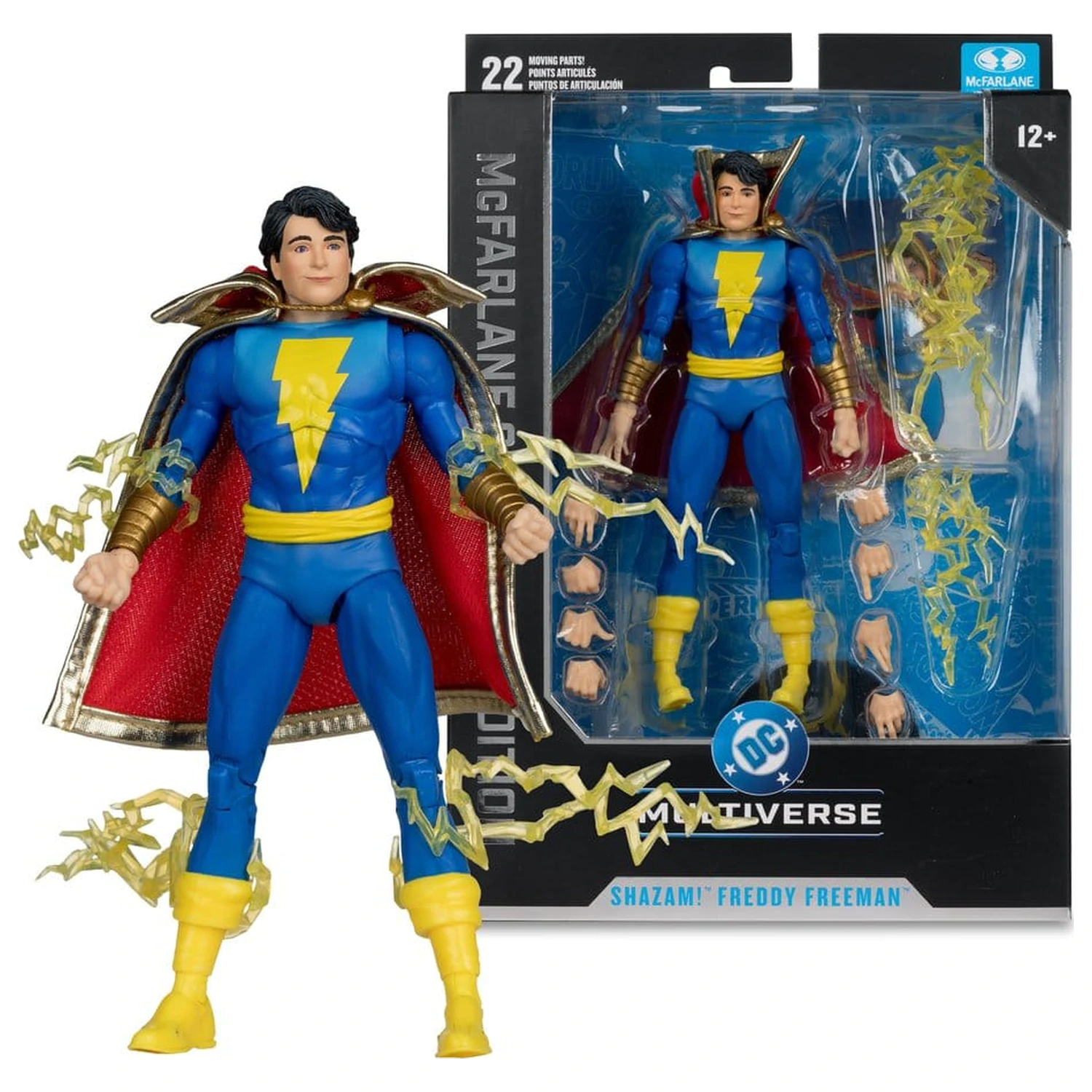 DC Multiverse Collector Edition Akcijska figura Shazam! Freddy Freeman (Captain Marvel Jr.) (Collector Edition #55) 18 cm fotografija proizvoda