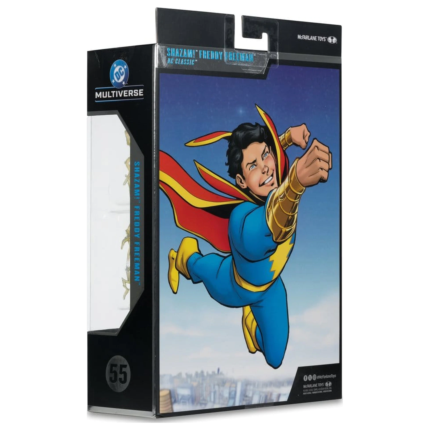 DC Multiverse Collector Edition Akcijska figura Shazam! Freddy Freeman (Captain Marvel Jr.) (Collector Edition #55) 18 cm fotografija proizvoda