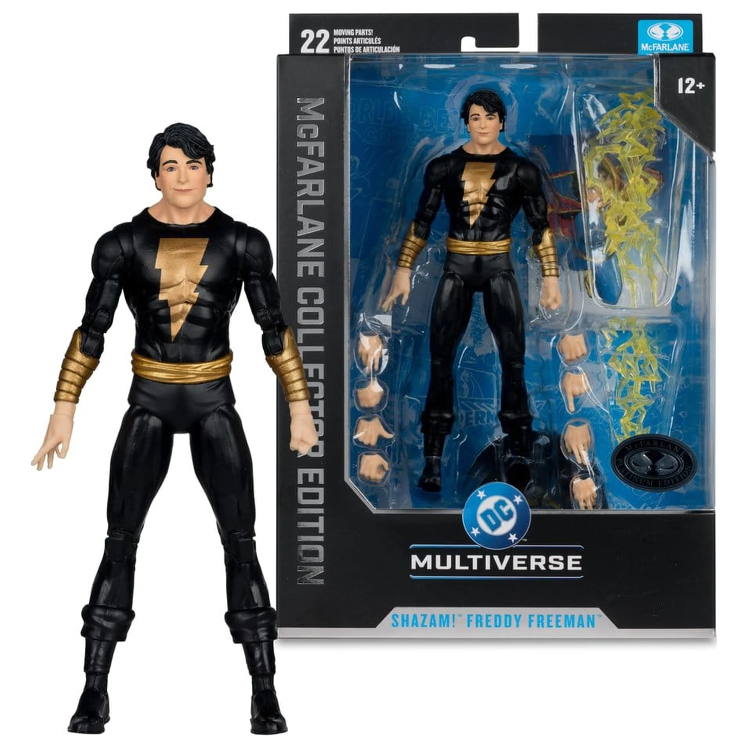 DC Multiverse Collector Edition Akcijska figura Shazam! Freddy Freeman (Captain Marvel Jr.) (Collector Edition #55) 18 cm fotografija proizvoda