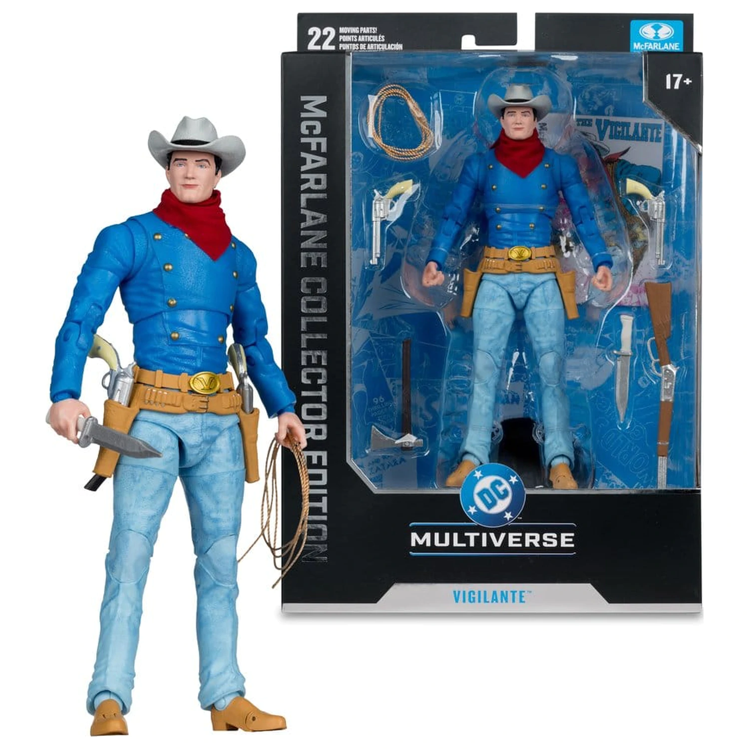 DC Multiverse Collector Edition Action Figura Vigilante (All Star Squadron) (Collector Edition #56) 18 cm fotografija proizvoda