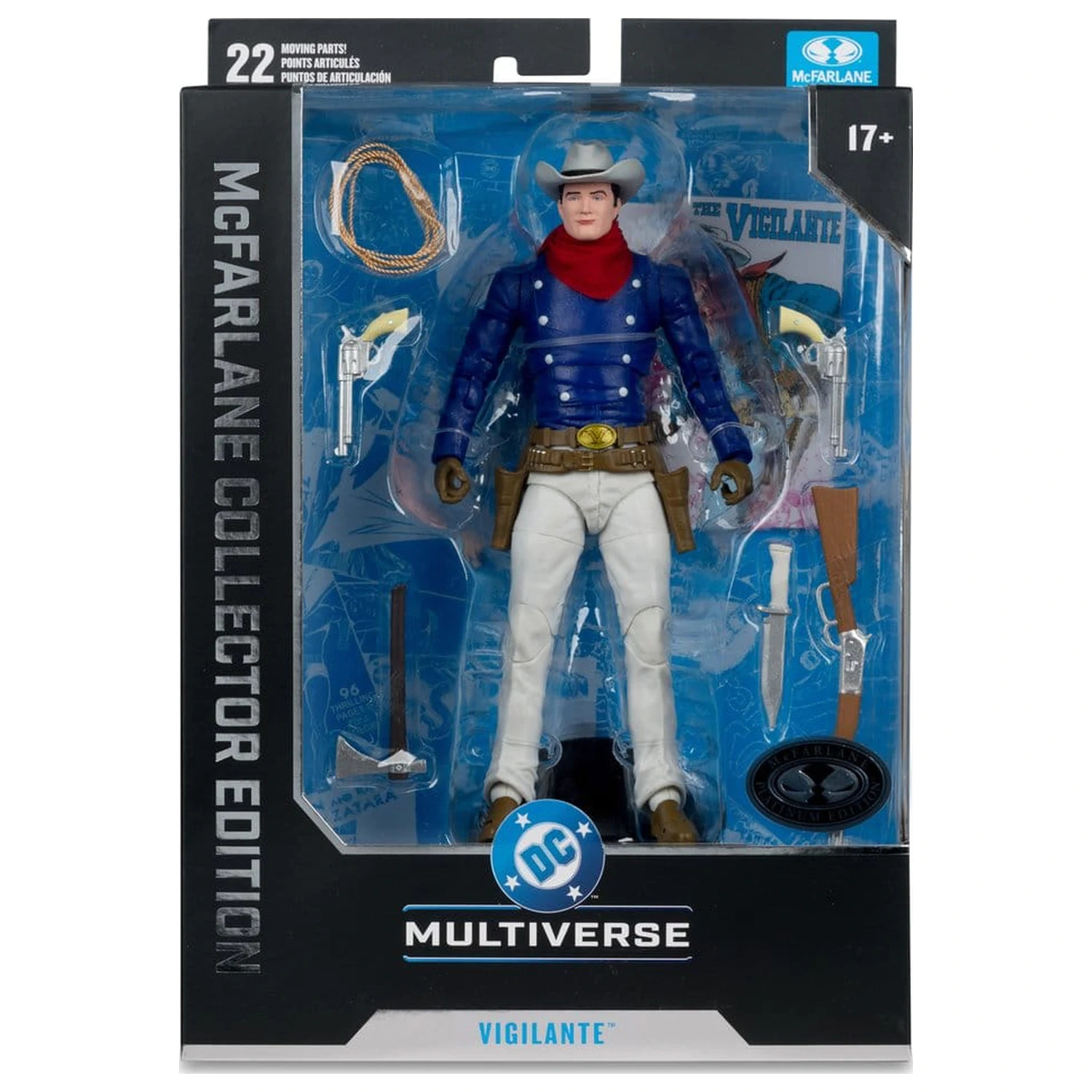DC Multiverse Collector Edition Action Figura Vigilante (All Star Squadron) (Collector Edition #56) 18 cm fotografija proizvoda