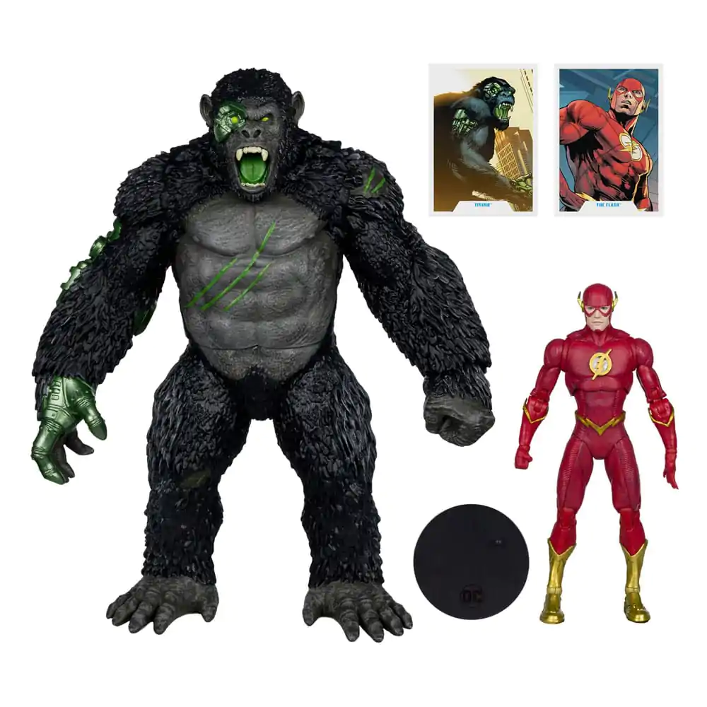 DC Multiverse akcijska figura 2-Pack Flash vs. Titano 18 cm fotografija proizvoda