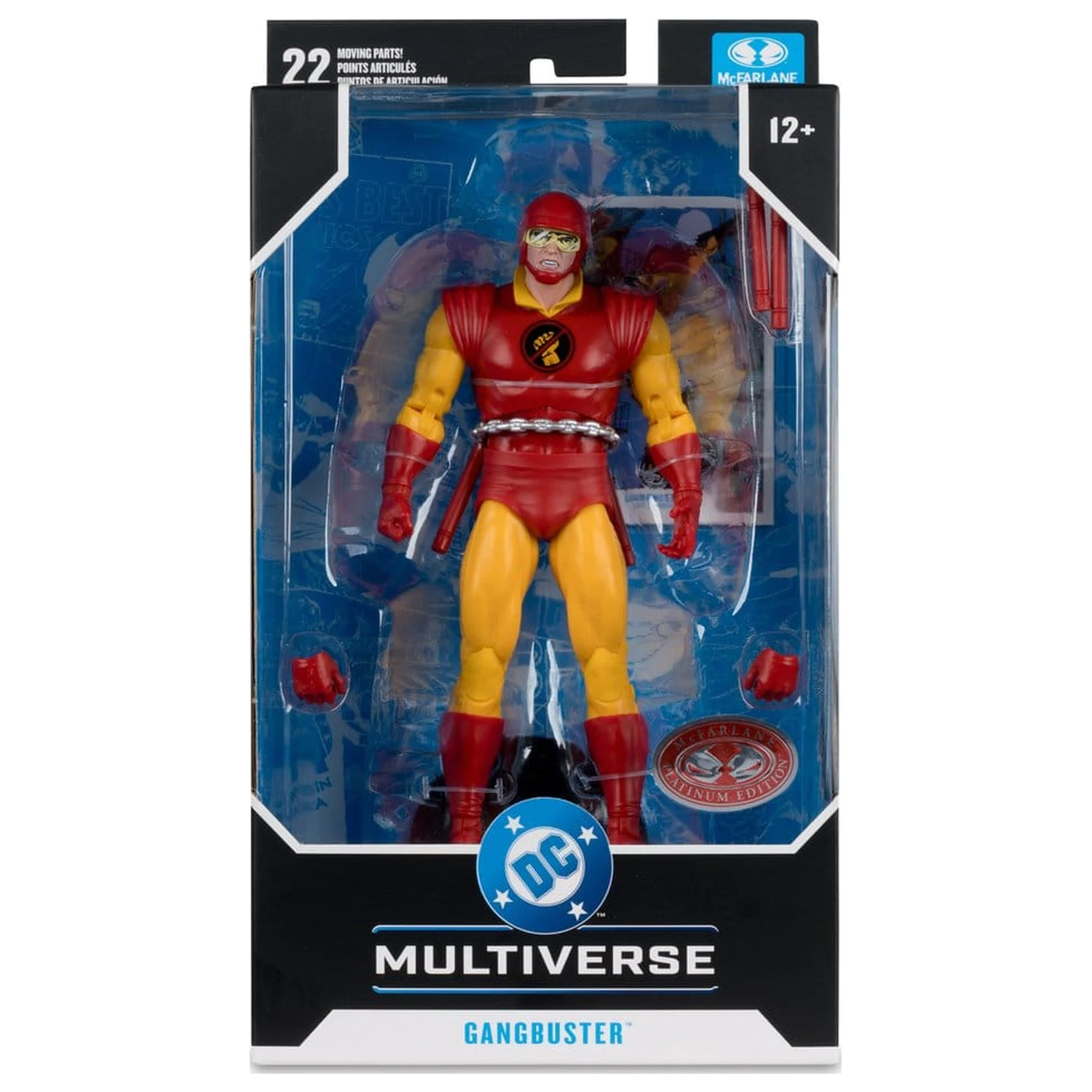 DC Multiverse Akcijska figura Gangbuster (DC Classic) (Red Platinum Edition) 18 cm fotografija proizvoda