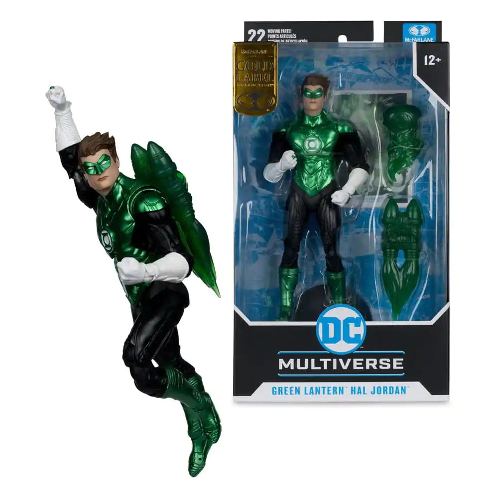 DC Multiverse akcijska figura Green Lantern (Hal Jordan) (Green Lanterns) (Gold Label) 18 cm fotografija proizvoda