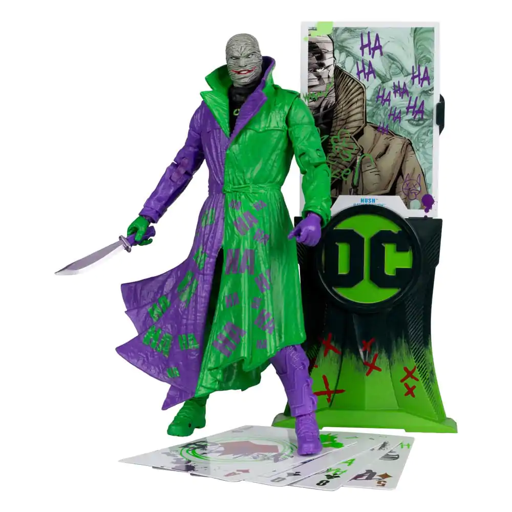 DC Multiverse akcijska figura Hush (Batman: Hush) Jokerized (Gold Label) 18 cm fotografija proizvoda