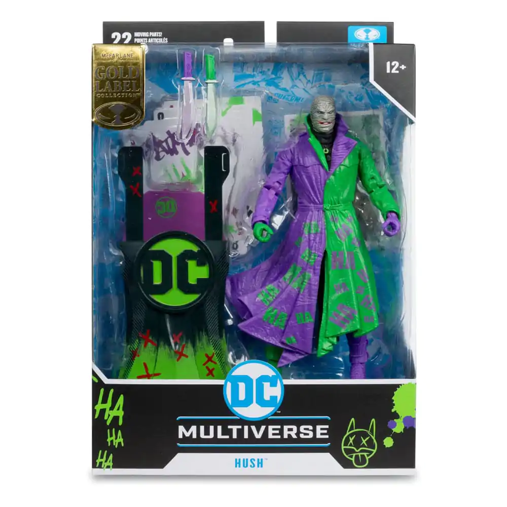 DC Multiverse akcijska figura Hush (Batman: Hush) Jokerized (Gold Label) 18 cm fotografija proizvoda