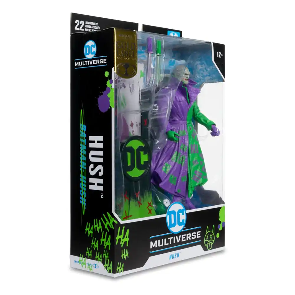 DC Multiverse akcijska figura Hush (Batman: Hush) Jokerized (Gold Label) 18 cm fotografija proizvoda