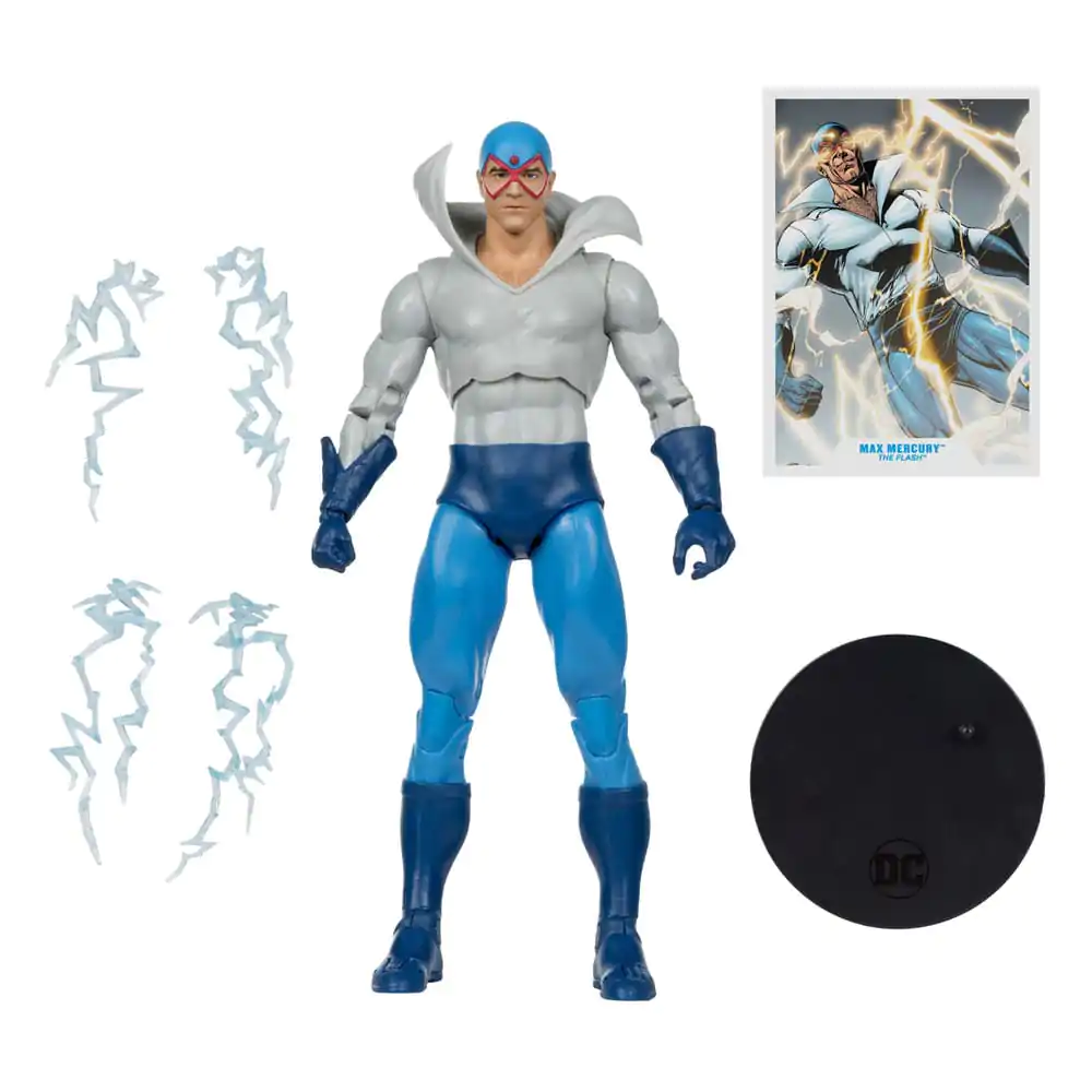 DC Multiverse akcijska figura Max Mercury (The Flash) Gold Label 18 cm fotografija proizvoda