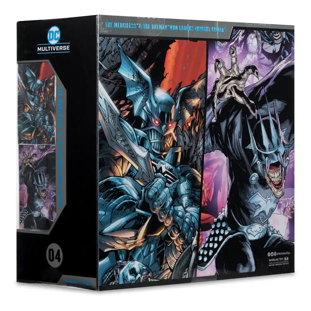 DC Multiverse McFarlane Collector Edition paket od 2 akcijske figure #04 Batman who laughs (Knight Armor) & Merciless (Dark Multiverse) 18 cm fotografija proizvoda