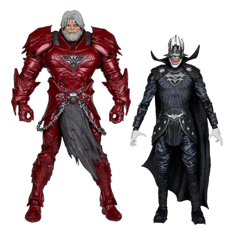 DC Multiverse McFarlane Collector Edition paket od 2 akcijske figure #04 Batman who laughs (Knight Armor) & Merciless (Dark Multiverse) 18 cm fotografija proizvoda