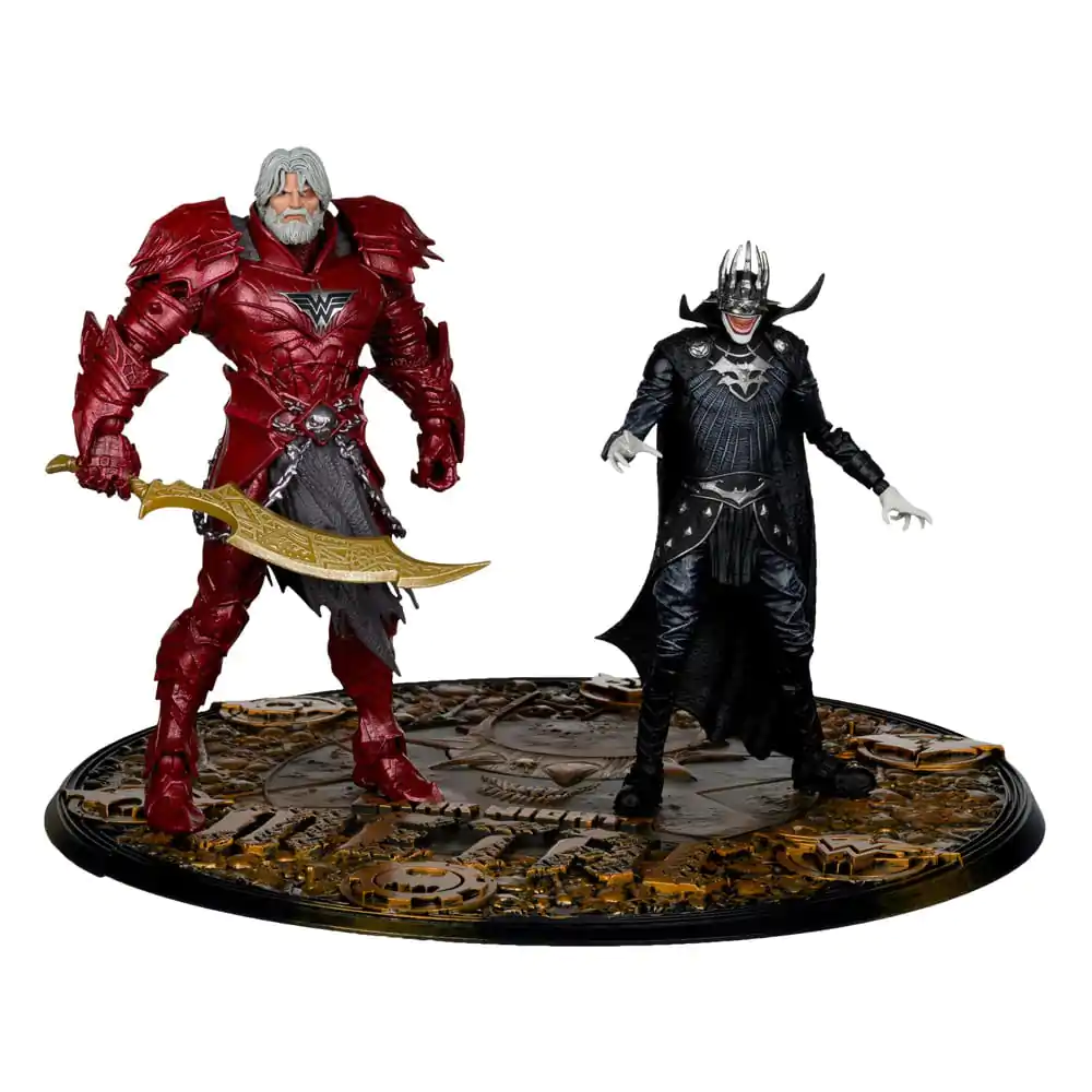 DC Multiverse McFarlane Collector Edition paket od 2 akcijske figure #04 Batman who laughs (Knight Armor) & Merciless (Dark Multiverse) 18 cm fotografija proizvoda